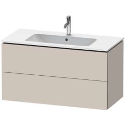 Duravit L-Cube Badschrank 102x48.1x55 cm Unterschrank hängend grau LC624209191