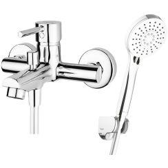 Set Badewannen- und Duscharmatur Hagser Lisa HGR10000034, Handbrause Hagser Tina HGR10000037, HGR15000037, HGR90000037