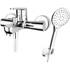 Set Badewannen- und Duscharmatur Hagser Della HGR30000034, Handbrause Hagser Andrea HGR40000037, HGR15000037, HGR90000037