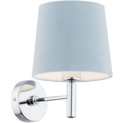Argon Bolzano Wandleuchte 1x15 W chrom-blau 3910