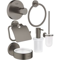 Set Toilettenbürstengarnitur Grohe Essentials 40374AL1, Toilettenpapierhalter Grohe Essentials 40367AL1, 40369AL1, 40365AL1, 40394AL1, 40364AL1