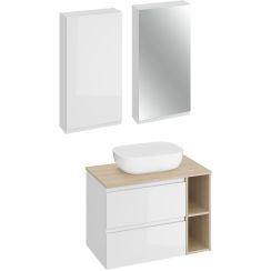 Set Badschrank Cersanit Moduo S929-010, Waschbecken Cersanit Moduo K116-050, S590-030, K116-018, K116-020, S590-023