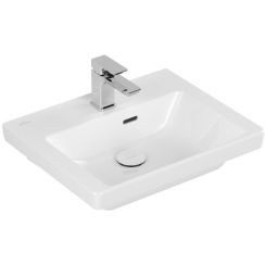 Villeroy & Boch Subway 3.0 Waschbecken 50x40 cm rechteckig Klassisch weiß glanz 4370FF01