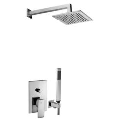 Paffoni Elle duschset Unterputz mit Regenbrause chrom EL015ZSC3ACR
