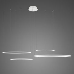 Altavola Design Ledowe Okręgi Pendelleuchte 4x106 W weiß LA084/CO4_100_in_3k_white
