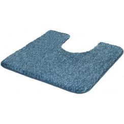 Kleine Wolke Seattle Badezimmerteppich 55x50 cm WC-Vorleger blau 4071754130