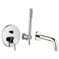 Paffoni Stick badewannen- und duscharmatur Unterputz || SK015ZWW.ST