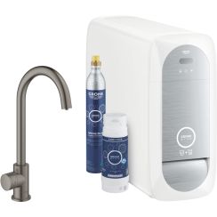 Grohe Blue Mono Armatur mit Filterfunktion Stehend Brushed Hard Graphite 31498AL1
