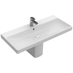 Villeroy & Boch Avento Waschbecken 100x47 cm rechteckig Klassisch-Möbel weiß glanz 4156A5R1
