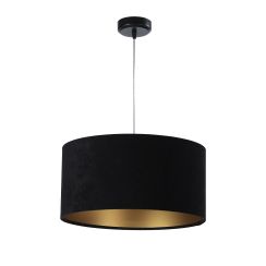 BPS Koncept Standard HomeLight Pendelleuchte 1x60 W schwarz-gold 010-009-40