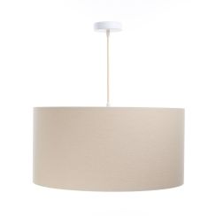 BPS Koncept Boho Pendelleuchte 1x60 W cremig-beige 0E0-130-50
