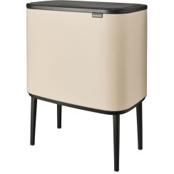 Brabantia Bo Müllcontainer 33 l schwarz 201608