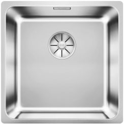 Blanco Solis Edelstahlspüle 44x44 cm stahl 526118