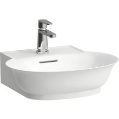 Laufen The New Classic Waschbecken 50x45 cm halbrund Klassisch-Möbel weiß glanz H8168520001091