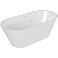 Excellent Holi Freistehende Badewanne 170x76 cm oval weiß WAEX.HOL2.17WH