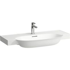 Laufen The New Classic Waschbecken 100x48 cm halbrund Klassisch-Möbel weiß glanz H8138574001081