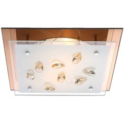 Globo Lighting Ayana Decke 2x40 W gold 40412-2
