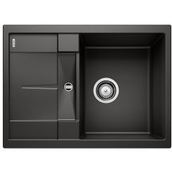 Blanco Metra 45 S Compact Granitspüle 68x50 cm schwarz 525912
