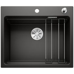 Blanco Etagon 6 Granitspüle 60x51 cm schwarz 525889
