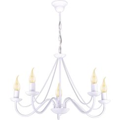 Kaja Bartez II Pendelleuchte 5x40 W weiß K-3996