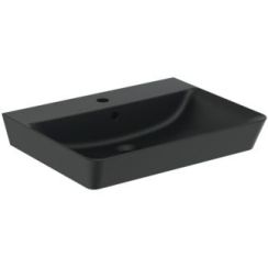 Ideal Standard Connect Air Waschbecken 60x46 cm rechteckig Klassisch schwarz matte E0298V3