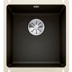 Blanco Subline 375-U Keramikspüle 45.6x41.4 cm schwarz 523732