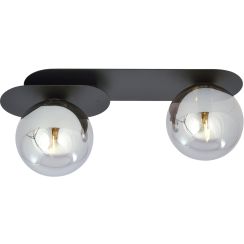 Emibig Plaza Deckenlampe 2x10 W schwarz-graphit 1119/2