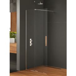 New Trendy Smart Walk-In Duschwand 110 cm chrom Glanz/durchsichtiges Glas EXK-4088
