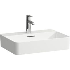 Laufen Val Waschbecken 55x40 cm rechteckig Aufsatzwaschbecken weiß glanz H8122844001041
