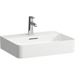 Laufen Val Waschbecken 55x42 cm rechteckig Klassisch-Aufsatzwaschbecken weiß matte H8162827571041