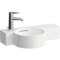 Laufen Val Waschbecken 55x31.5 cm halbrund Klassisch weiß glanz H8152834001051