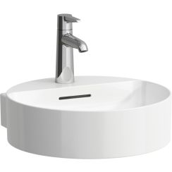 Laufen Val Waschbecken 42.5x40 cm rund Klassisch weiß H8132814001041