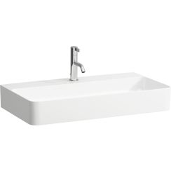 Laufen Val Waschbecken 75x42 cm rechteckig Klassisch weiß glanz H8102854001041