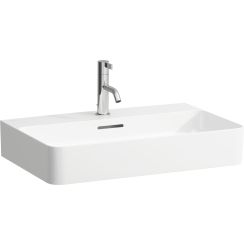 Laufen Val Waschbecken 65x42 cm rechteckig Klassisch-Aufsatzwaschbecken weiß glanz H8162844001041
