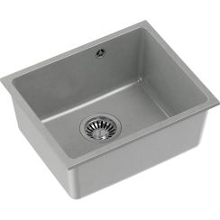 Quadron Alec GraniteQ-Spüle 46x37.5 cm grau/graphit/onyx HQA4640SZK