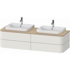 Duravit Happy D.2 Badschrank 160x55x40.8 cm Unterschrank hängend weiß HP4974B3939