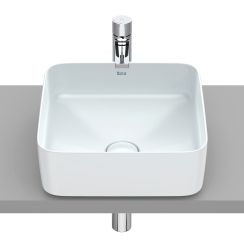 Roca Inspira Waschbecken 37x37 cm quadratisch Aufsatzwaschbecken A327532630