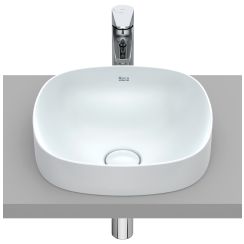 Roca Inspira Waschbecken 37x37 cm quadratisch Einbauwaschbecken A32750R630