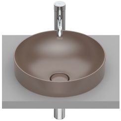 Roca Inspira Waschbecken 37x37 cm rund Einbauwaschbecken A32752R660