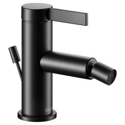 Keuco IXMO Pure Bidetarmatur stehend schwarz 59509371000