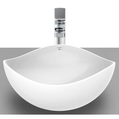 Roca Ohtake Waschbecken 38x38 cm Aufsatzwaschbecken weiß glanz A327A15000