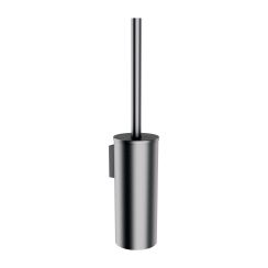Omnires Modern Project Toilettenbürstengarnitur zum Schrauben nickel MP60621NI