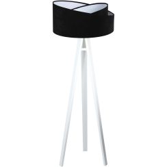 BPS Koncept Galaxy Stehlampe 1x60 W weiß-schwarz 060P-007W
