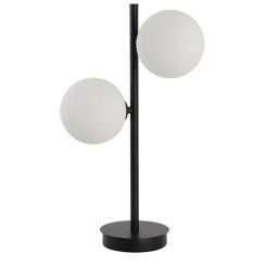 Light Prestige Dorado tischlampe 2x40 W weiß-schwarz LP-002/2TBK