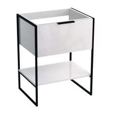 Strama Kobe Badschrank 59.5x46x78 cm Unterschrank stehend weiß 13.100.00