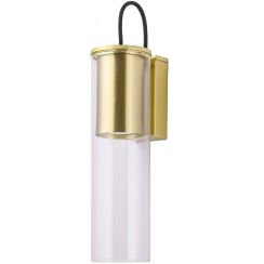 Light Prestige Manacor Wandleuchte 1x50 W transparent-gold LP-232/1WGD