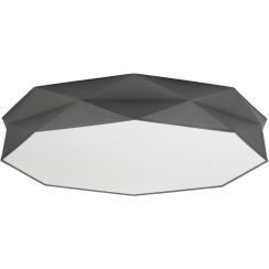 TK Lighting Kantoor Decke 6x15 W weiß-graphit 4223