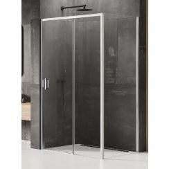 New Trendy Prime Duschkabine 150x70 cm rechteckig chrom Glanz/durchsichtiges Glas K-1244