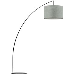 TK Lighting Mona Stehlampe 1x15 W schwarz-grün 5488