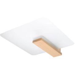 Sollux Lighting Lappo Deckenlampe 2x60 W weiß-holz SL.1095